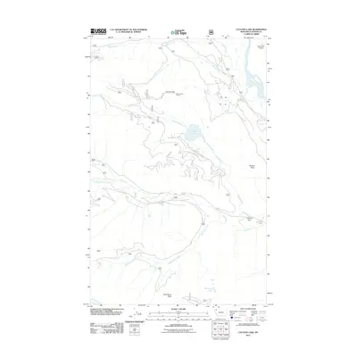 2011 Map of Cyclone Lake, 2011 Print