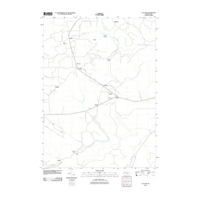 2010 Map of Cyclone, 2010 Print