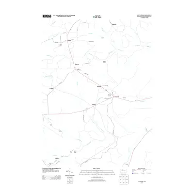 2013 Map of Cyclone, 2013 Print
