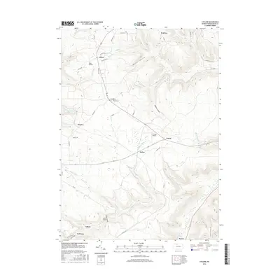 2016 Map of Cyclone, 2016 Print