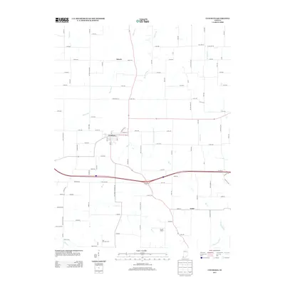 2013 Map of Cynthiana, 2013 Print