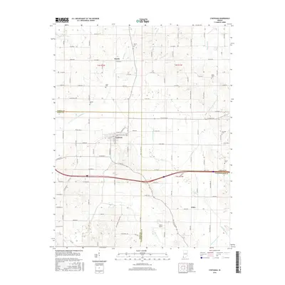 2016 Map of Cynthiana, 2016 Print