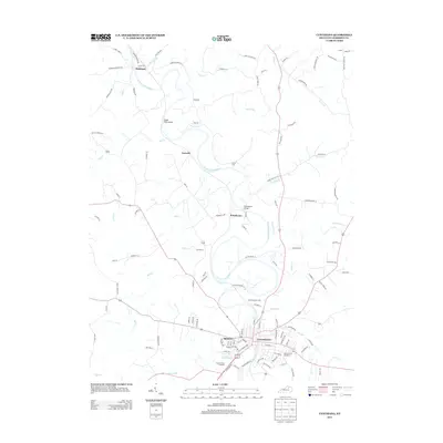 2013 Map of Cynthiana, 2013 Print