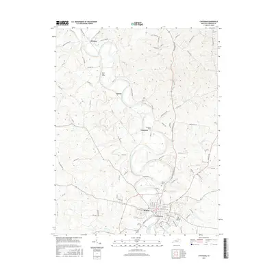 2016 Map of Cynthiana, 2016 Print