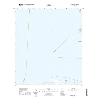 2020 Map of Cypremort Point, 2020 Print