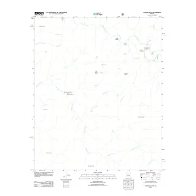 2011 Map of Cypress Butte, 2011 Print