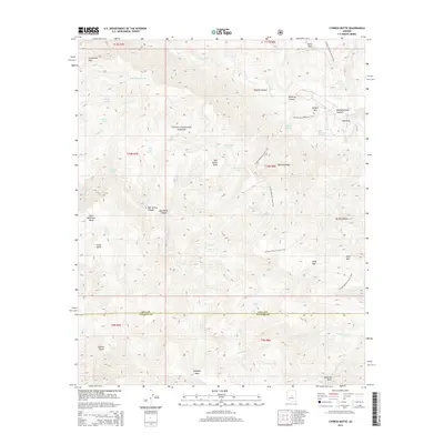 2014 Map of Cypress Butte, 2014 Print