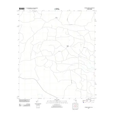 2012 Map of Cypress Creek, 2012 Print