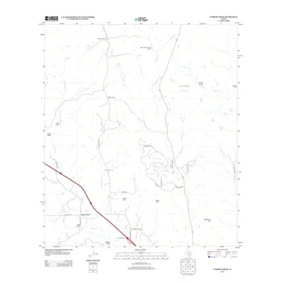 2012 Map of Cypress Creek, 2012 Print