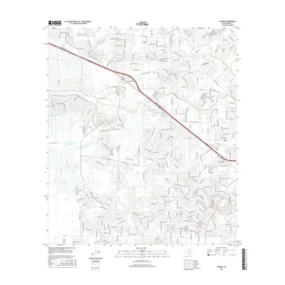 2016 Map of Cypress, 2016 Print