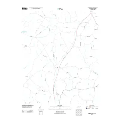 2013 Map of Cypress Inn, 2013 Print