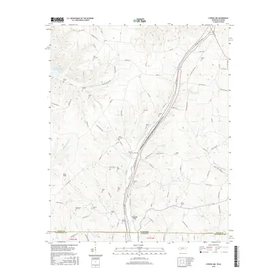 2016 Map of Cypress Inn, 2016 Print