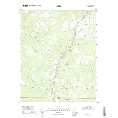 2019 Map of Cypress Inn, 2019 Print