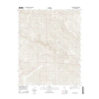 2015 Map of Cypress Mountain, 2015 Print