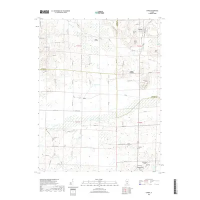 2018 Map of Cypress, 2018 Print