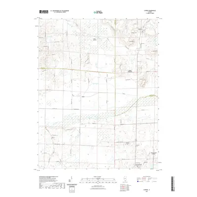 2021 Map of Cypress, 2021 Print