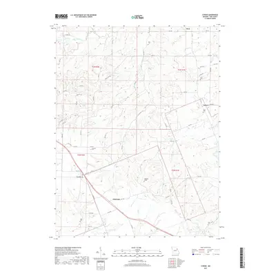 2017 Map of Cyrene, 2017 Print