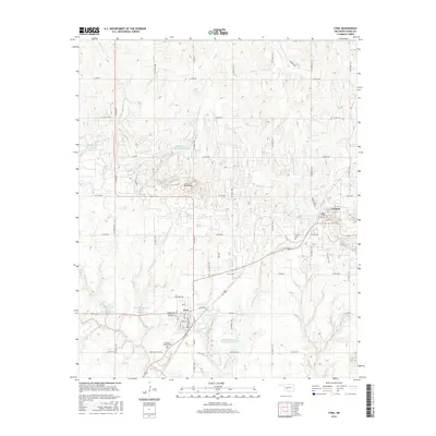 2016 Map of Cyril, 2016 Print