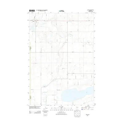 2013 Map of Cyrus, 2013 Print