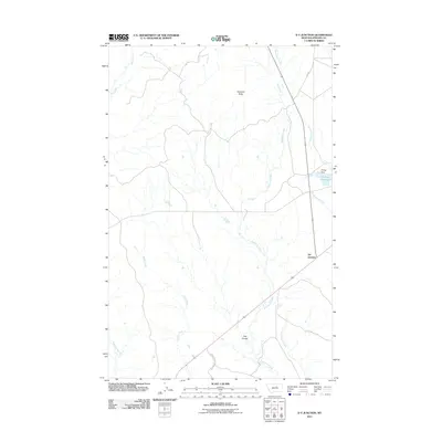2011 Map of D Y Junction, 2011 Print