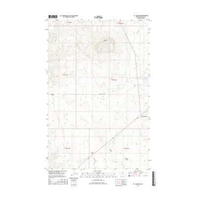 2017 Map of D Y Junction, 2017 Print