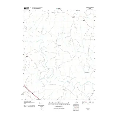 2010 Map of Dabneys, 2010 Print