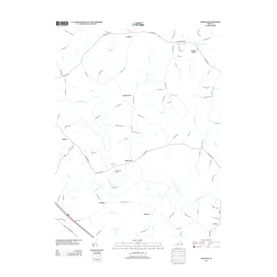 2013 Map of Dabneys, 2013 Print