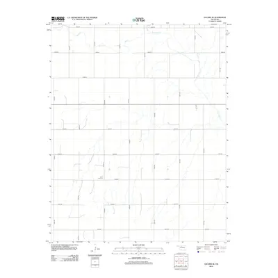 2012 Map of Dacoma SE, 2012 Print