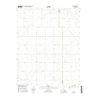 2016 Map of Dacoma SE, 2016 Print