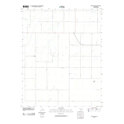2009 Map of Dacoma SW, 2009 Print