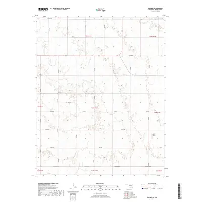 2018 Map of Dacoma SW, 2018 Print