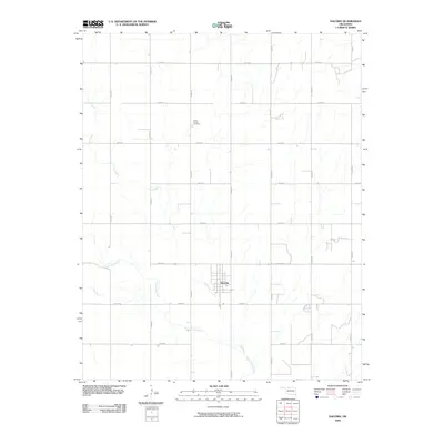 2009 Map of Dacoma, 2009 Print