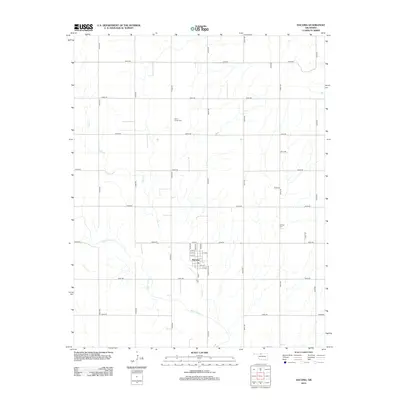 2012 Map of Dacoma, 2012 Print