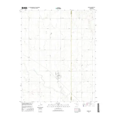 2016 Map of Dacoma, 2016 Print