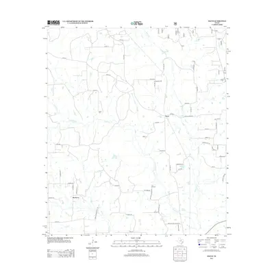 2013 Map of Dacus, 2013 Print