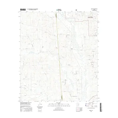 2016 Map of Dacus, 2016 Print