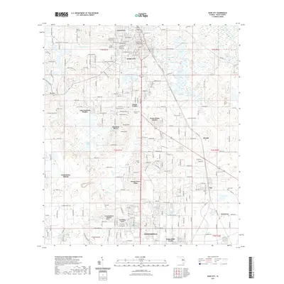 2021 Map of Dade City, 2021 Print