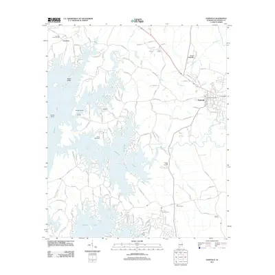 2011 Map of Dadeville, 2011 Print