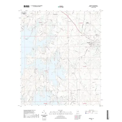 2020 Map of Dadeville, 2020 Print
