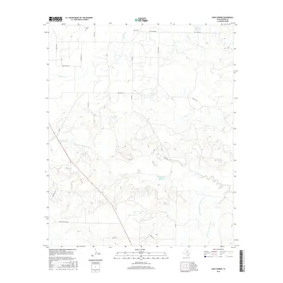 2016 Map of Dads Corner, 2016 Print