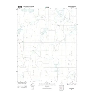 2012 Map of Dads Creek, 2012 Print