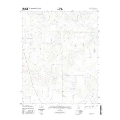 2016 Map of Dads Creek, 2016 Print