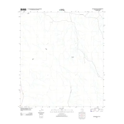 2012 Map of Dagger Flat, 2012 Print