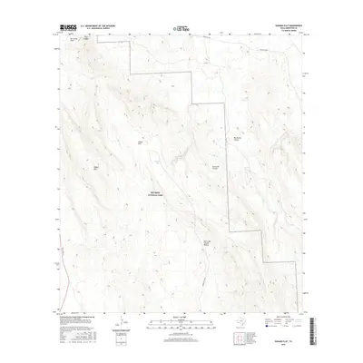 2016 Map of Dagger Flat, 2016 Print