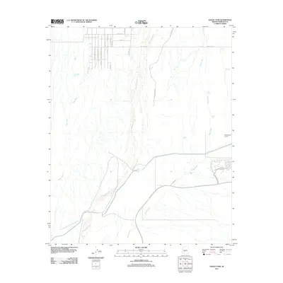 2011 Map of Daggs Tank, 2011 Print