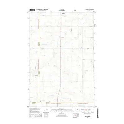 2014 Map of Daglum NW, 2014 Print