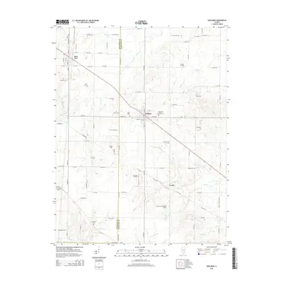 2015 Map of Dahlgren, 2015 Print