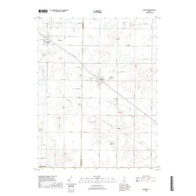 2018 Map of Dahlgren, 2018 Print