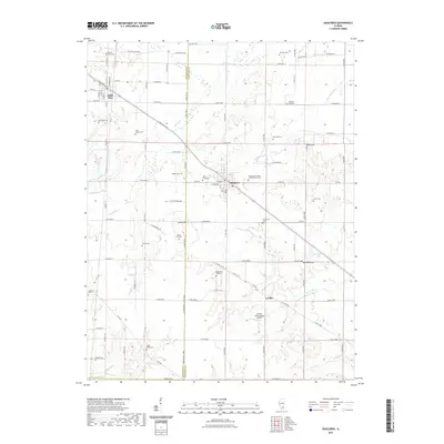 2021 Map of Dahlgren, 2021 Print