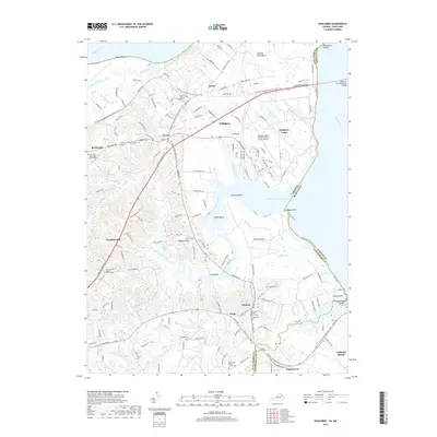 2019 Map of Dahlgren, 2019 Print